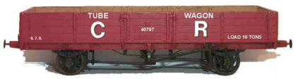 Caledonian Railway diagram 114 16 ton boiler tube wagon (CRD114)