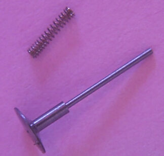 Buffer heads and springs for rolling stock, 12in diameter, 1mm shank (UC019)