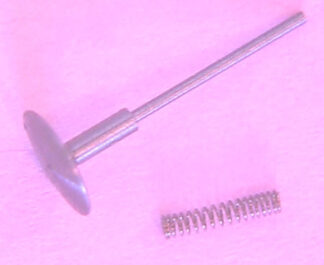Buffer heads and springs for rolling stock, 16in diameter, 1mm shank (UC021)