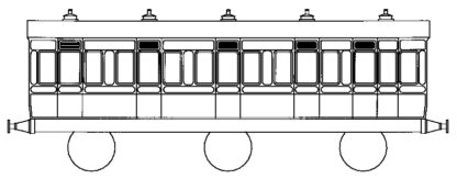 MRD504: MR Clayton Diagram 504 6-wheel 31' Arc Roof Brake Third Carriage Kit