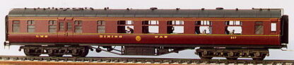 M61K: LMS Stanier Diagram 1938 68' Restaurant Composite Open Kit