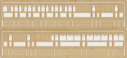 GNRD256: Great Northern Railway diagram 256 corridor brake third (Sheffield Stock)