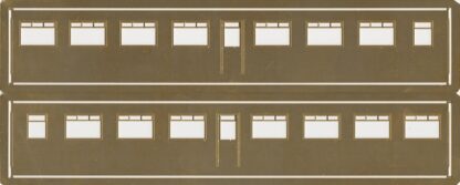 LNED171S: LNER Gresley Diagram 171 Tourist Third Twin Set Kit (steel panelled version)