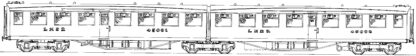 LNED171S: LNER Gresley Diagram 171 Tourist Third Twin Set Kit (steel panelled version) - Image 2